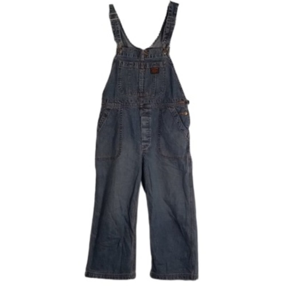 Lucky Brand Dungarees S Denim Blue Overalls